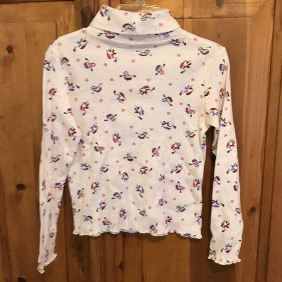 SO turtleneck for girls. L(14) in white. ⛄️ - Picture 2 of 4